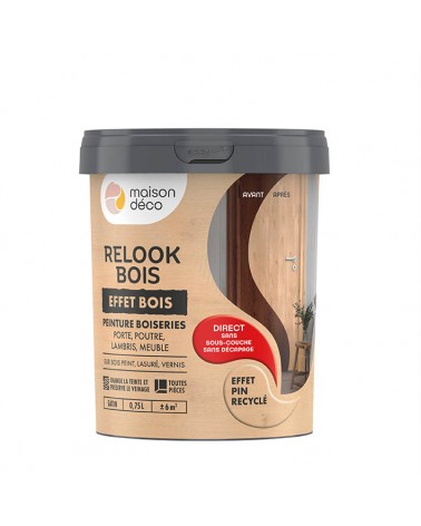 Peinture Relook Bois Effet Bois - Satin