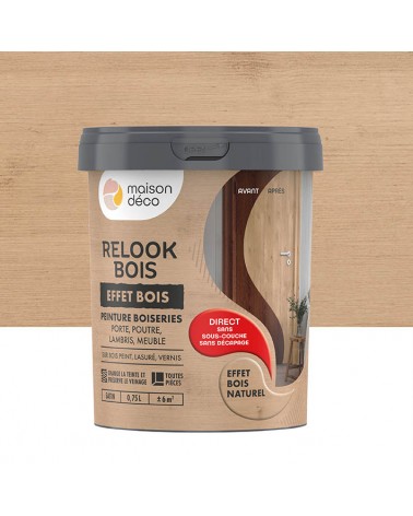 Peinture Relook Bois Effet Bois - Satin