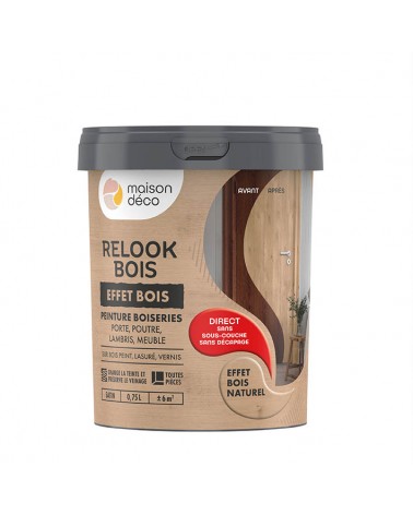 Peinture Relook Bois Effet Bois - Satin