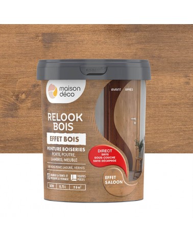 Peinture Relook Bois Effet Bois - Satin