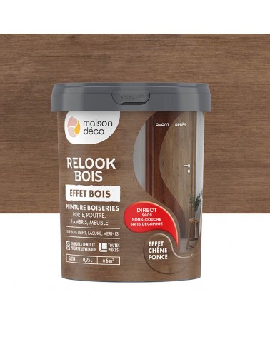 Peinture Relook Bois Effet Bois - Satin