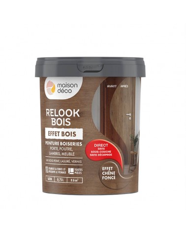 Peinture Relook Bois Effet Bois - Satin