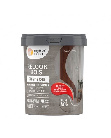 Peinture Relook Bois Effet Bois - Satin