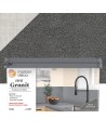 Effet Granit - Enduit de rénovation - Gris foncé