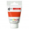 Peinture pochoir - Lisse  - Rouge