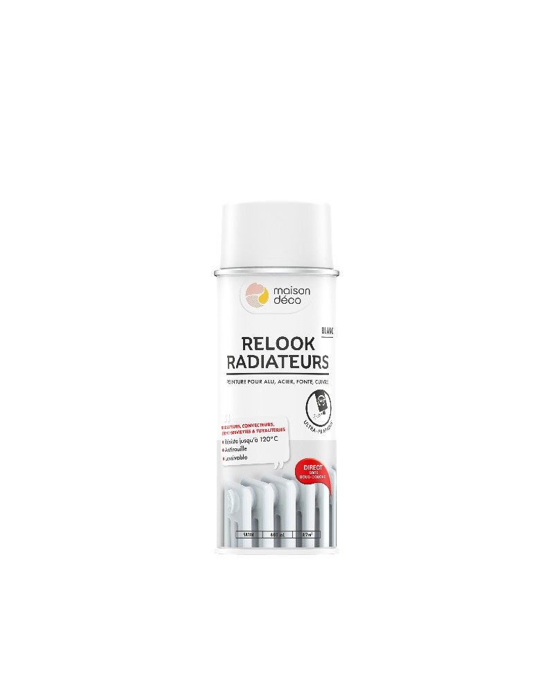 Peinture Relook Radiateurs aérosol - Satin