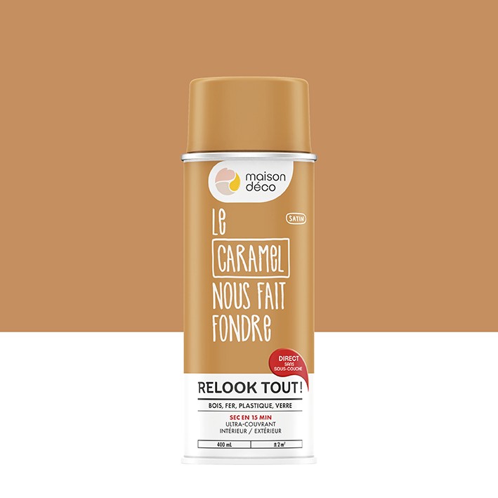 Relook Tout aérosol - Satin - Satin : caramel