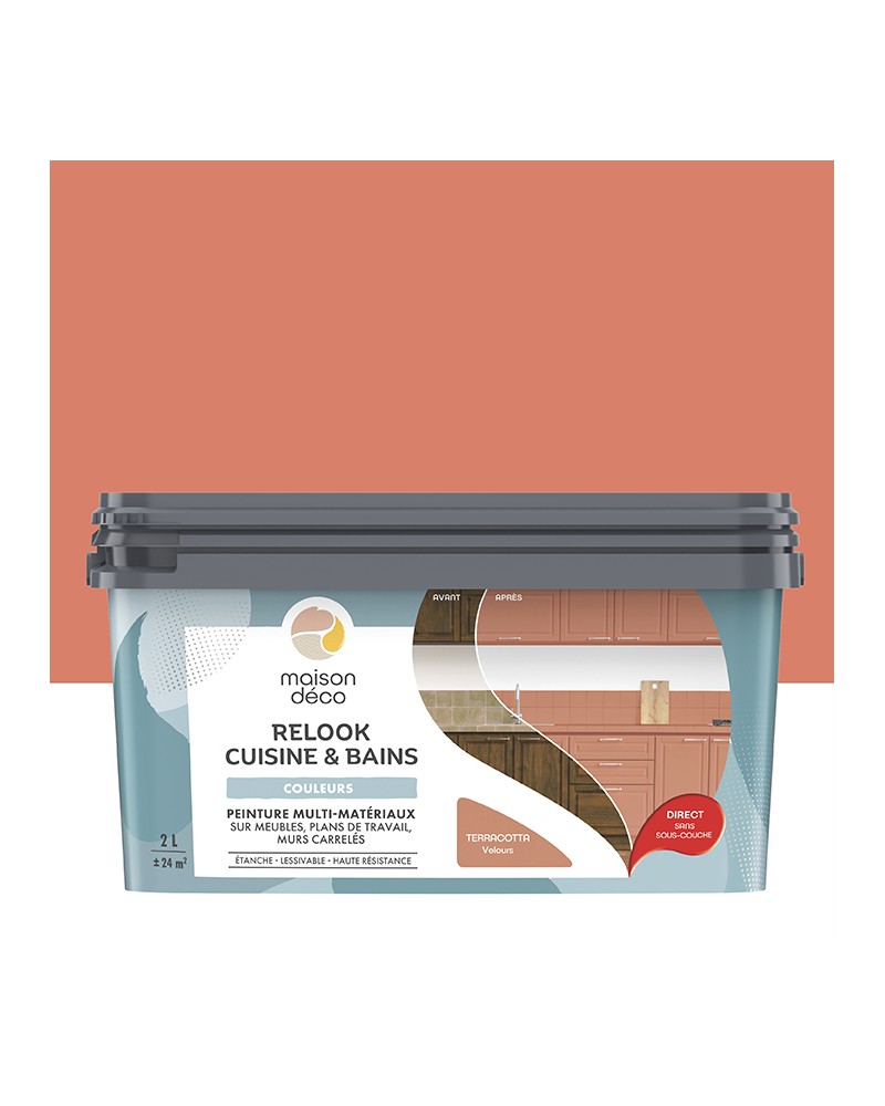  Peinture multi-matériaux  - Relook Cuisine et Bains  - Les couleurs