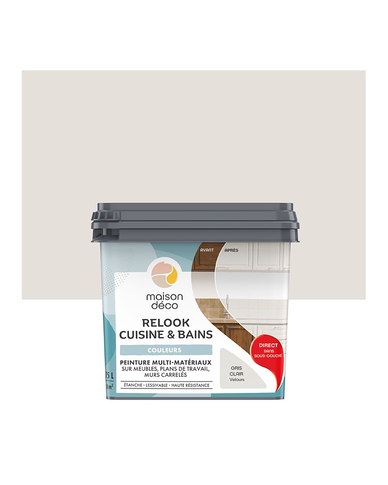  Peinture multi-matériaux  - Relook Cuisine et Bains  -  Les couleurs