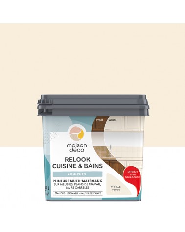  Peinture multi-matériaux  - Relook Cuisine et Bains  - Les couleurs