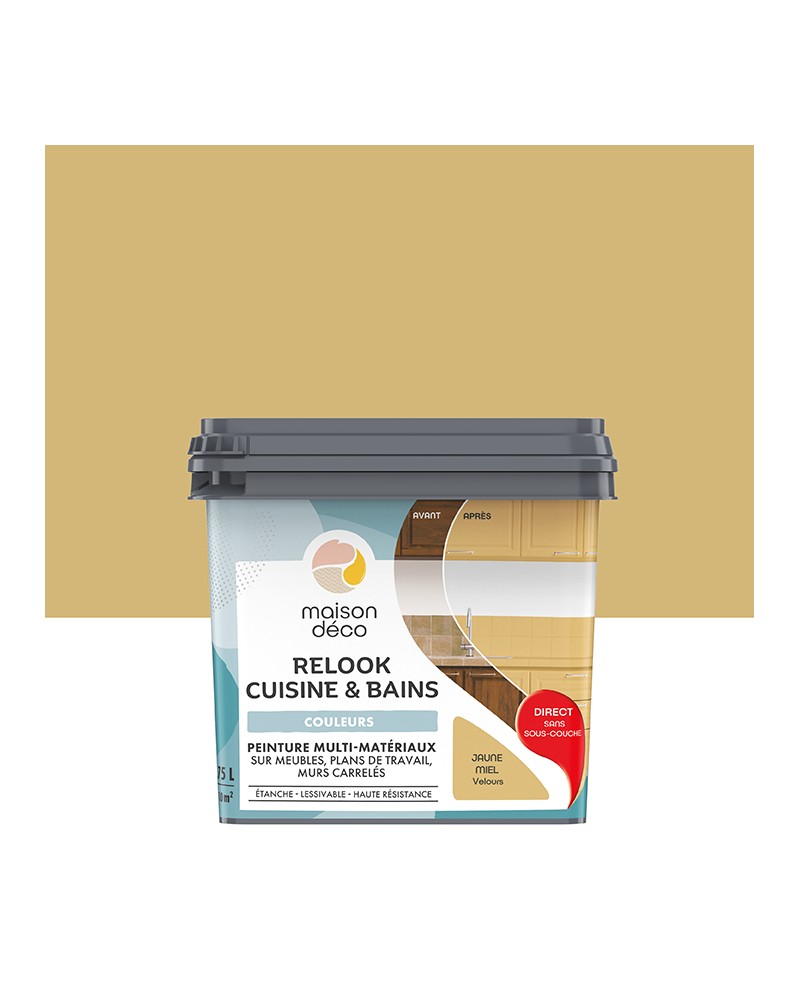  Peinture multi-matériaux  - Relook Cuisine et Bains  - Les couleurs