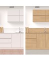 Peinture  - Relook Cuisine et Bains  -  Effet bois - Bois Naturel