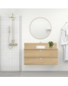  Peinture  - Relook Cuisine et Bains  -  Effet bois - Bois Naturel