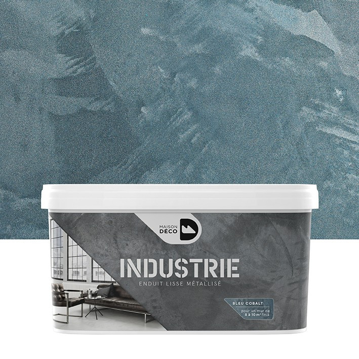Enduit Industrie - métallisé - Cobalt
