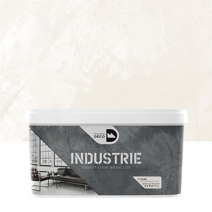 Enduit Industrie - métallisé - Titane