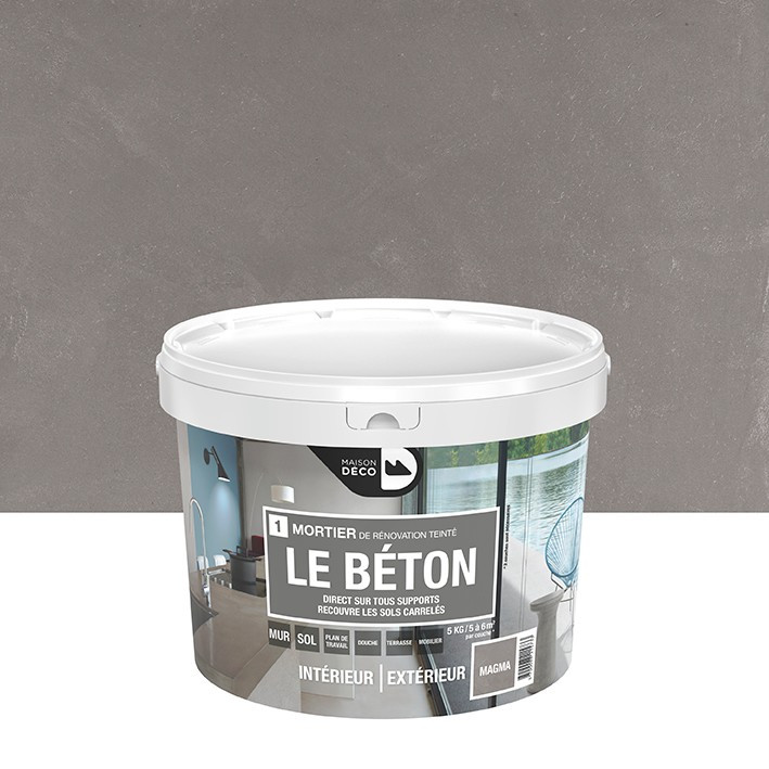 Le Béton - Aspect Mat -  MAGMA