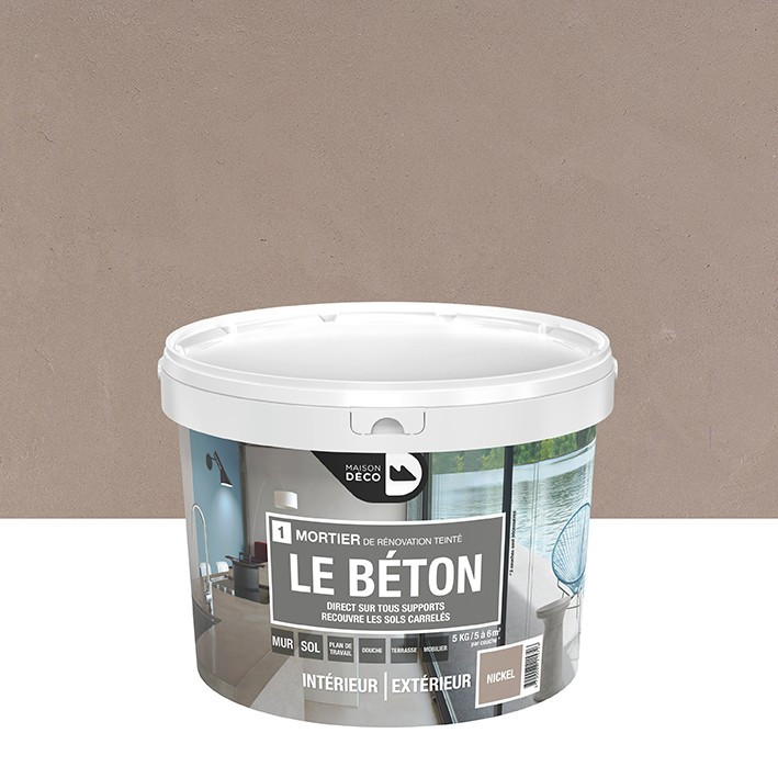 Le Béton - Aspect Mat - NICKEL