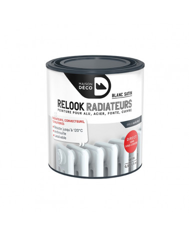 Peinture Relook Radiateurs - Aspect Satin