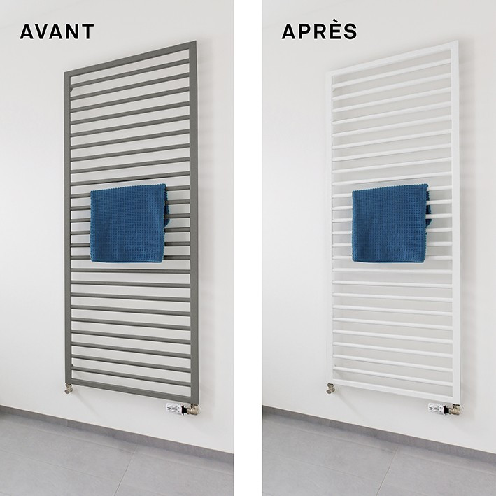 Relook Radiateurs - Aspect Satin - Blanc