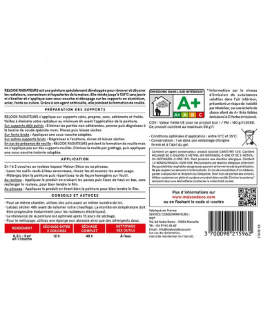 Peinture Relook Radiateurs - Aspect Satin
