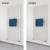 Peinture Relook Radiateurs - Aspect Satin - Gris perle