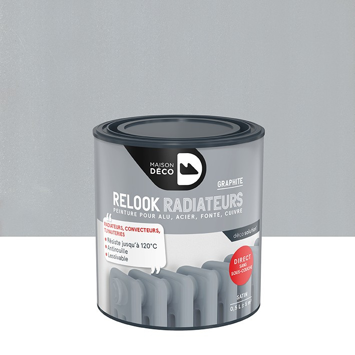 Relook Radiateurs - Aspect Satin - Graphite