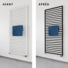 Peinture Relook Radiateurs - Aspect Satin - Noir