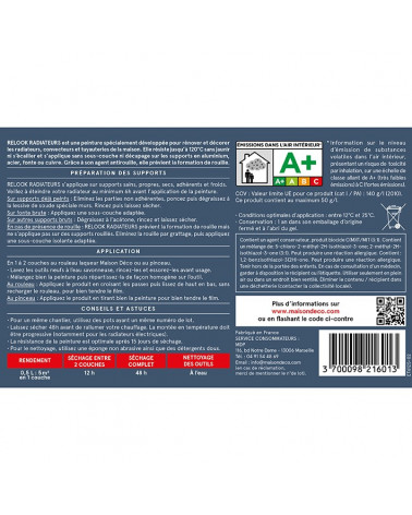 Peinture Relook Radiateurs - Aspect Satin