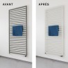 Peinture Relook Radiateurs - Aspect Satin - Gris perle