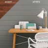 Relook Bois Les Unis - Aspect Satin  - Anthracite