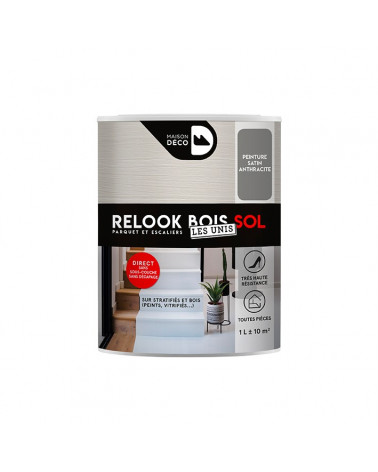Peinture Relook Bois Sol - Aspect Mat