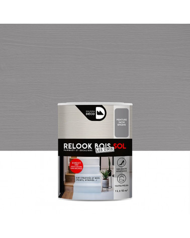 Peinture Relook Bois Sol - Aspect Mat