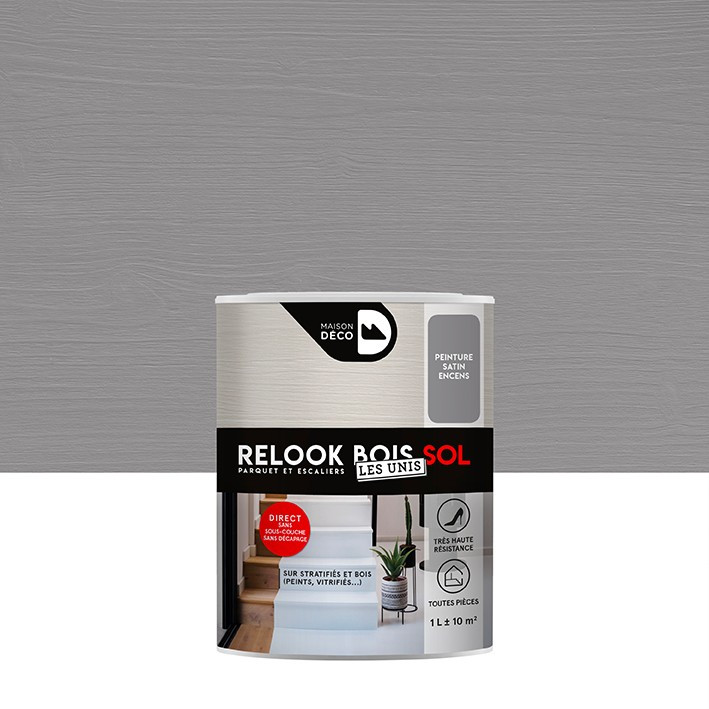 Peinture Relook Bois Sol - Aspect Mat - ENCENS	