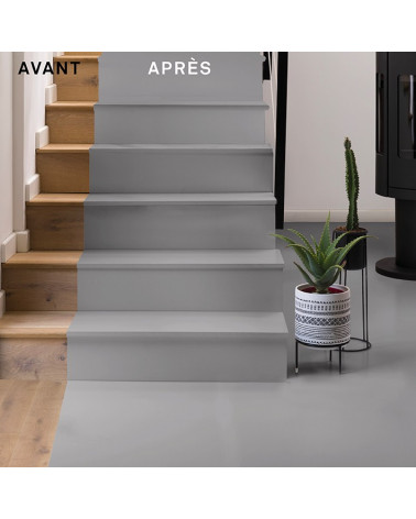 Peinture Relook Bois Sol - Aspect Mat