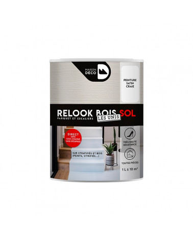 Peinture Relook Bois Sol - Aspect Mat