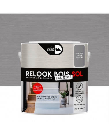 Peinture Relook Bois Sol - Aspect Mat