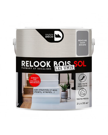 Peinture Relook Bois Sol - Aspect Mat