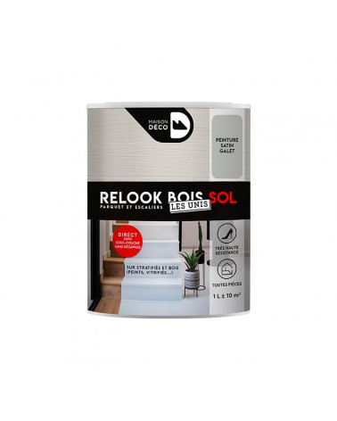 Peinture Relook Bois Sol - Aspect Mat
