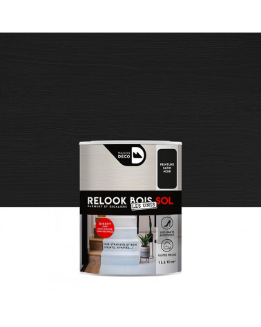 Peinture Relook Bois Sol - Aspect Mat