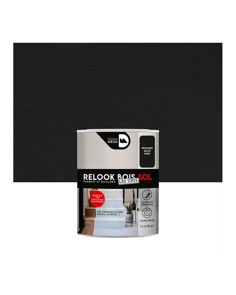 Peinture Relook Bois Sol - Aspect Mat