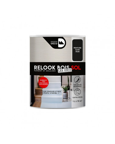 Peinture Relook Bois Sol - Aspect Mat