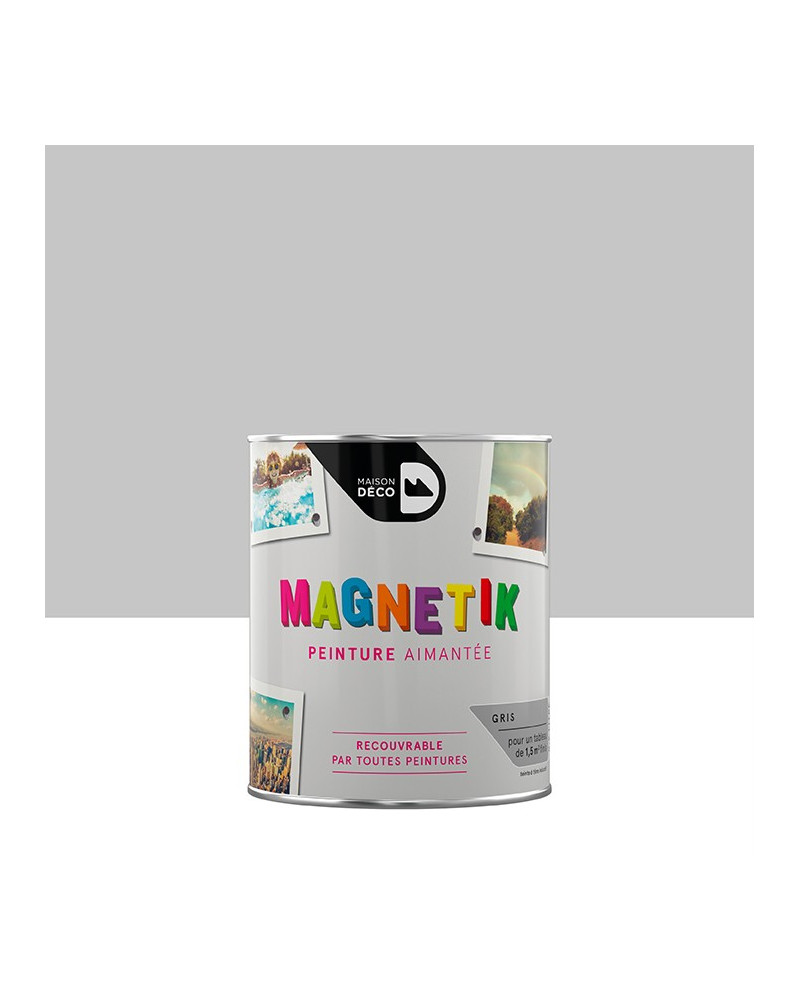 Peinture magnétique noire 0.5L