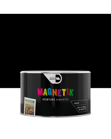 Peinture Magnétique Gris Satin Maison Deco Magnétik C'Est Génial ! 0.5 L