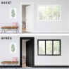 Peinture Relook Portes et Fenêtres - Satin - Noir