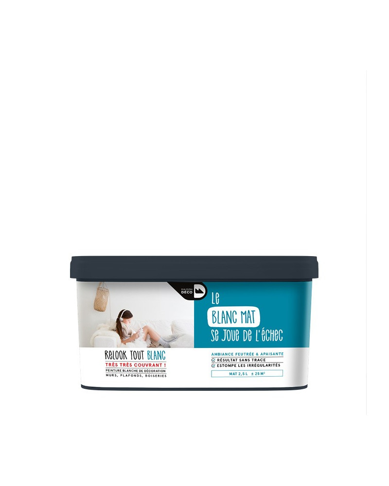 Peinture Relook Tout Blanc - Aspect Mat