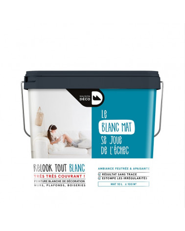 Peinture Relook Tout Blanc - Aspect Mat