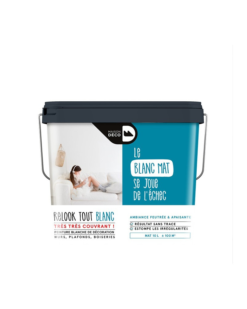 Peinture Relook Tout Blanc - Aspect Mat