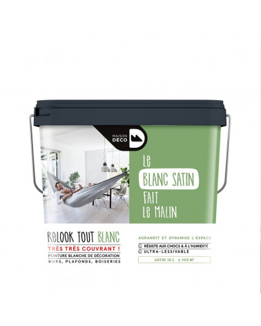 Peinture Relook Tout Blanc - Aspect Satin