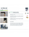 Peinture Relook Portes et Fenêtres - Satin - Gris perle 