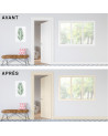 Peinture Relook Portes et Fenêtres - Satin - Blanc cassé